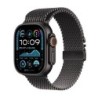 Watch Ultra 2 LTE 49mm Black Ti + Black Ti Milanese Loop - M