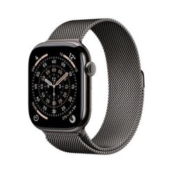 Apple Watch 115G 46mmSlate Ti, Slate Milanese Loop, M-L