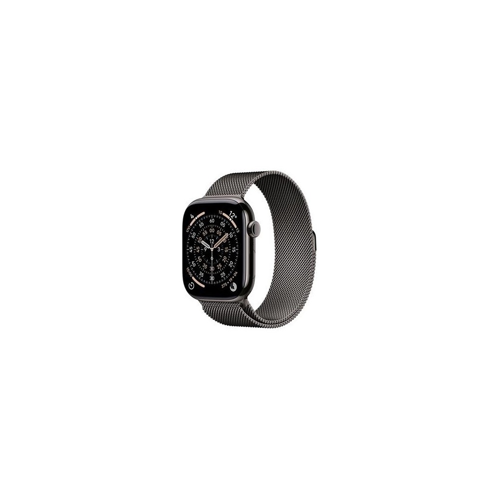 Apple Watch 115G 46mmSlate Ti, Slate Milanese Loop, M-L