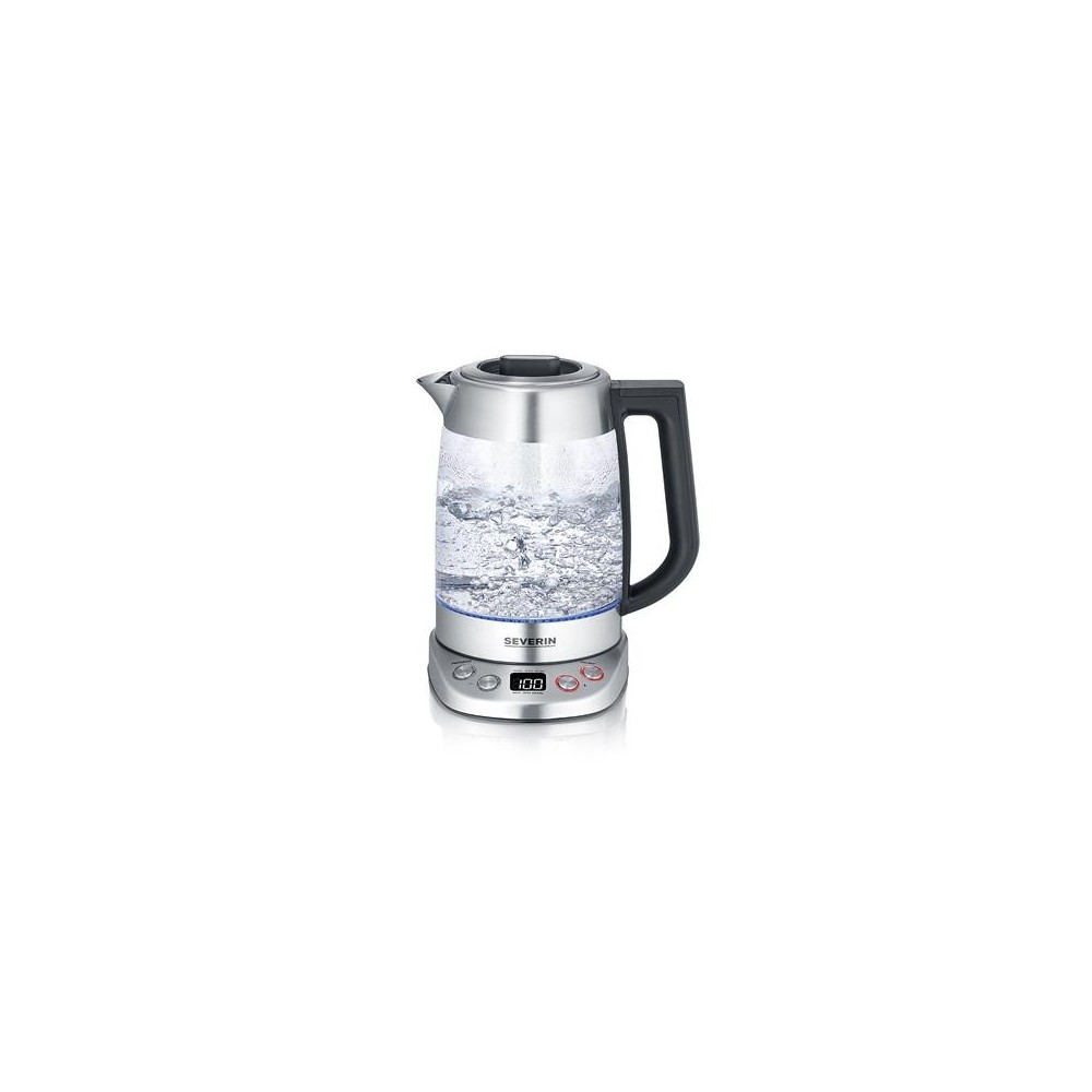 Teekeetja Severin klaas 1.7 L temp. reg