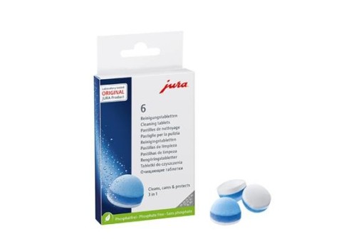 Puhastustabletid 3-faasilised Jura, 6tk