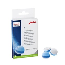 Puhastustabletid 3-faasilised Jura, 6tk