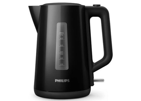 Veekeetja Philips, must 1,7 L