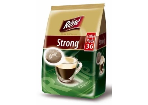 Kohvipadjad Rene, Strong 36 tk
