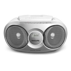 Magnetoola Philips FM-CD, hõbedane