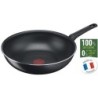 Tefal Simple Cook 28 cm Vokkpann, aluminum, must