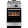 Gaasipliit elektriahjuga, Electrolux, 50cm, rst