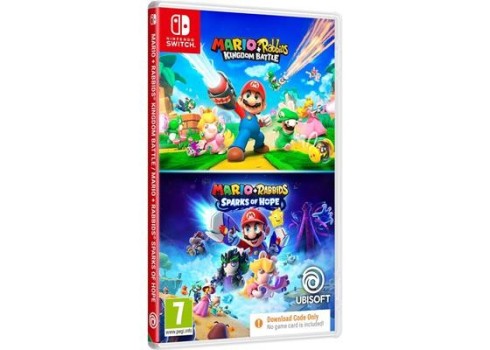 SW Mario & Rabbids Kingdom Battle+Sparks of Hope CiB