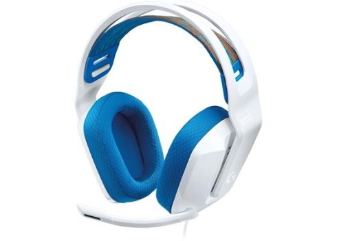 Peakomplekt Logitech G335, valge