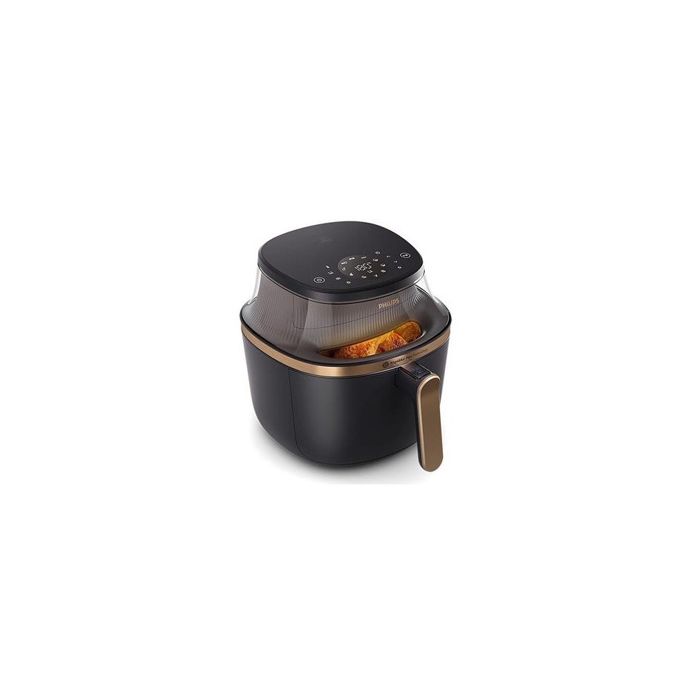 Kuumaõhufritüür, aknaga, Philips 4,2 L, must Kuumaõhufritüür, aknaga, Philips 4,2 L, must