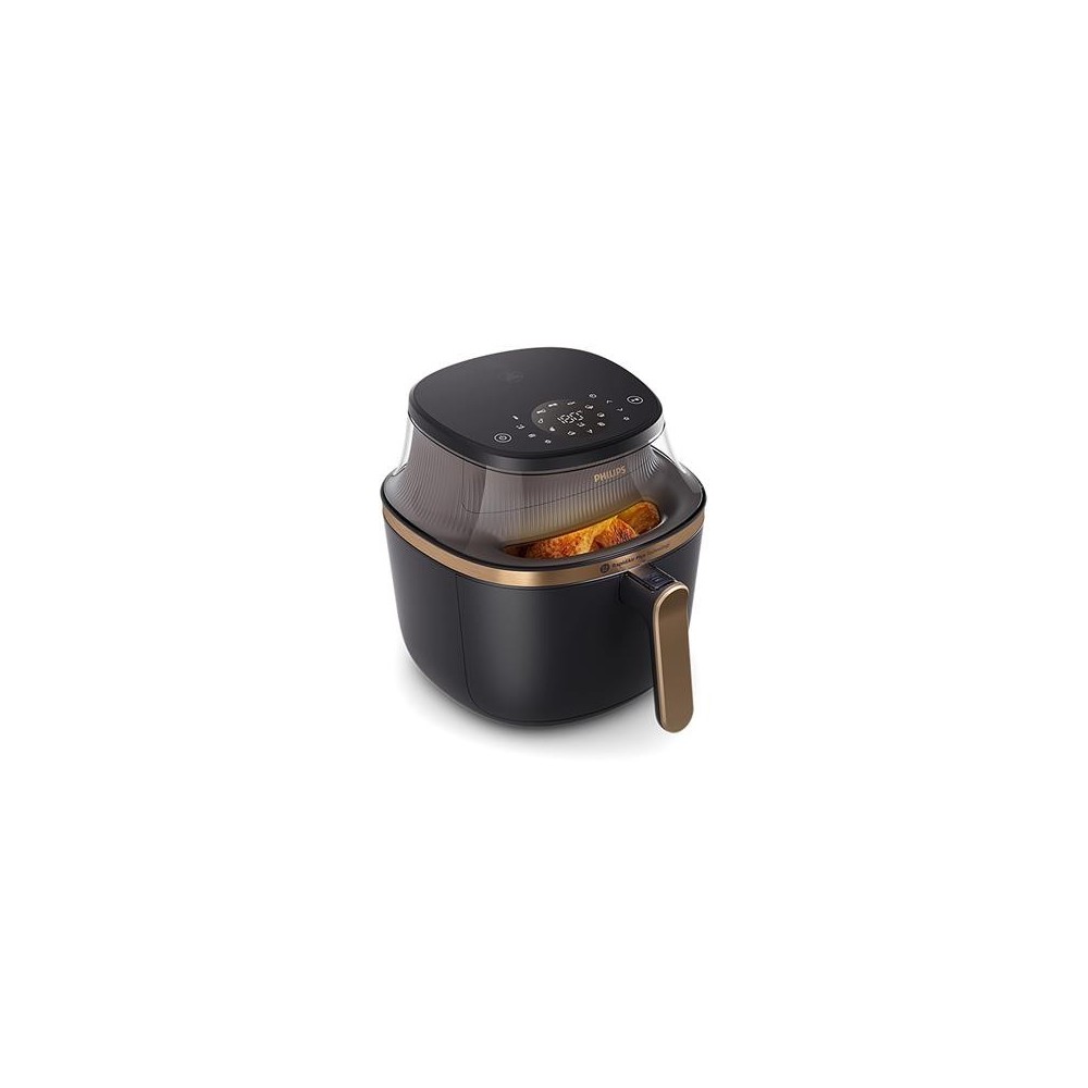 Kuumaõhufritüür, aknaga, Philips 7,2 L, must Kuumaõhufritüür, aknaga, Philips 7,2 L, must