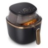 Kuumaõhufritüür, aknaga, Philips 7,2 L, must Kuumaõhufritüür, aknaga, Philips 7,2 L, must