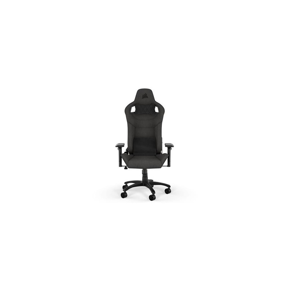 Mänguritool Corsair T3 Rush Fabric, must