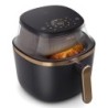 Kuumaõhufritüür, aknaga, Philips 6,2 L, must Kuumaõhufritüür, aknaga, Philips 6,2 L, must