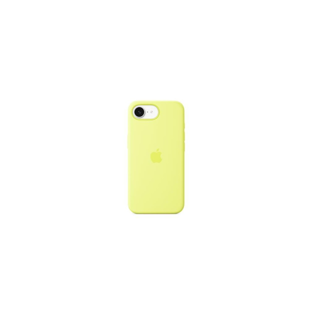 iPhone16e Silicone Case, Neon Yellow