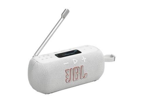 Kaasaskantav raadio JBL Tuner 3, FM,BT, valge