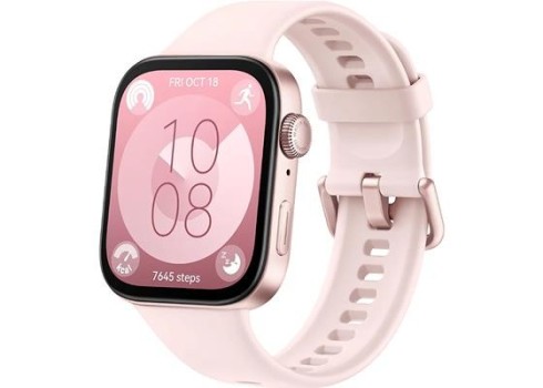 Huawei Watch Fit 3, roosa