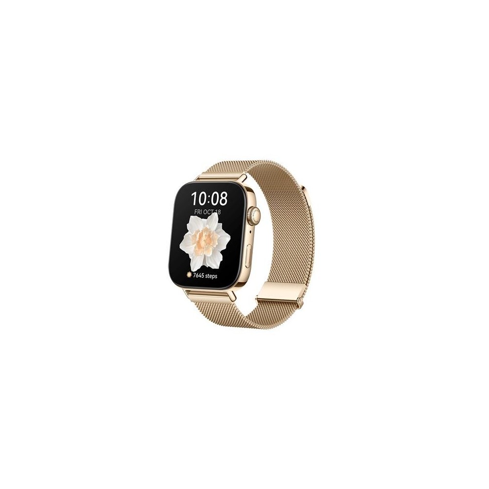 Huawei Watch Fit 3, kuldne metall rihm