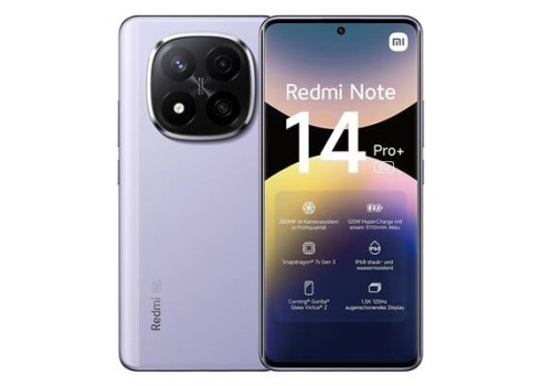 Xiaomi Redmi Note 14 Pro+ 5G 12+512GB, lilla