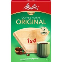 Kohvifilter Melitta 1x4 80 tk