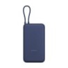 Power bank Xiaomi 20000mAh 33W, Integrated cable, Blue
