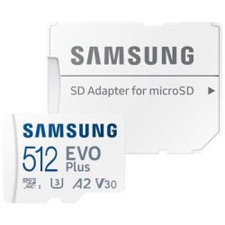 Mäluk. Samsung Micro SDHC 512GB EVO Plus