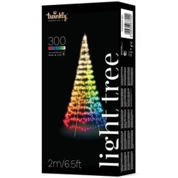 Twinkly 3D jõulupuu 300LED-2m kõrgune-IP44