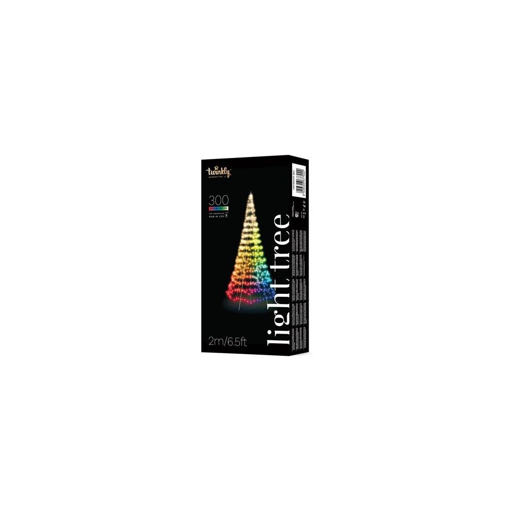 Twinkly 3D jõulupuu 300LED-2m kõrgune-IP44