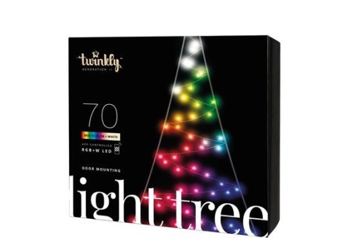 Twinkly 2D jõulupuu 70LED-2m kõrgune-IP44