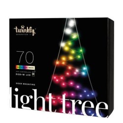 Twinkly 2D jõulupuu 70LED-2m kõrgune-IP44