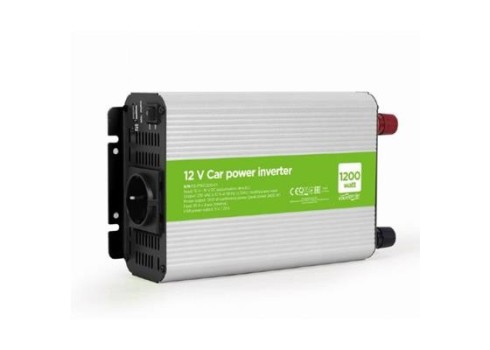 Inverter Gembird 12V- 1200W + USB port