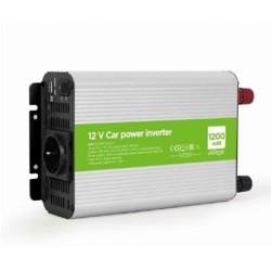 Inverter Gembird 12V- 1200W + USB port