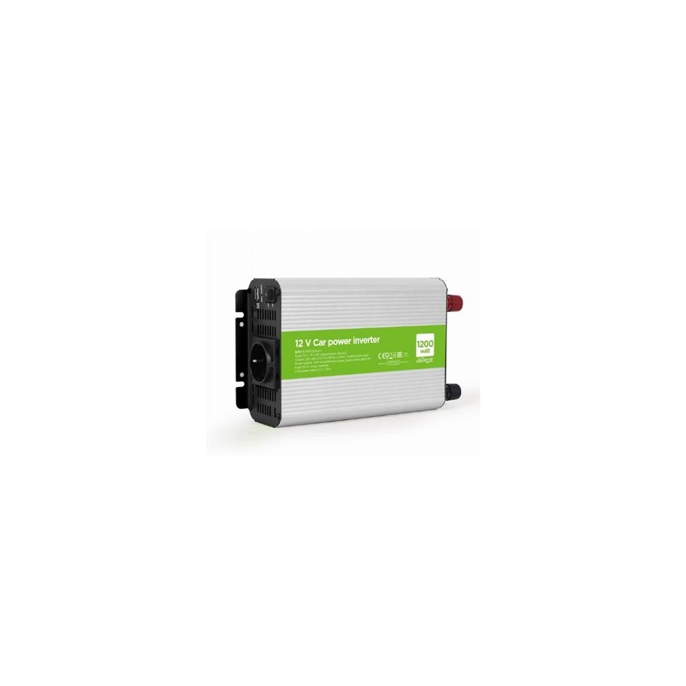 Inverter Gembird 12V- 1200W + USB port Inverter Gembird 12V- 1200W + USB port