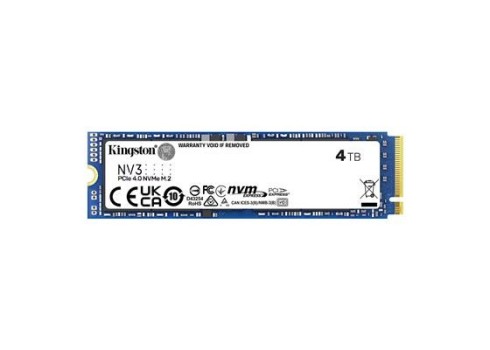 SSD Kingston NV3 4000GB M.2 PCIe 4.0 NVMe