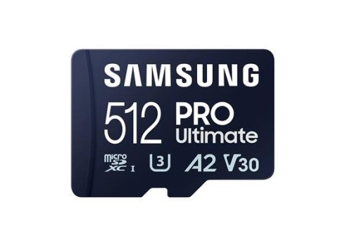 Mäluk. Samsung Micro SDXC 512GB Pro Ultimate