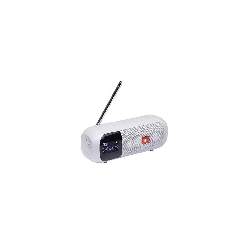 Kaasaskantav raadio JBL Tuner 2, FM,BT, valge