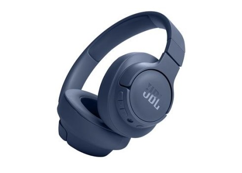 Juhtmevabad kõrvaklapid JBL T720, üle kõrva sinine