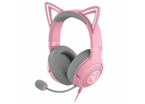 Peakomplekt Razer Kraken Kitty V2, roosa