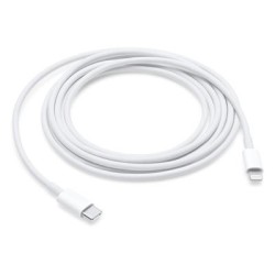 Kaabel Apple Lightning - USB C, 2m, valge