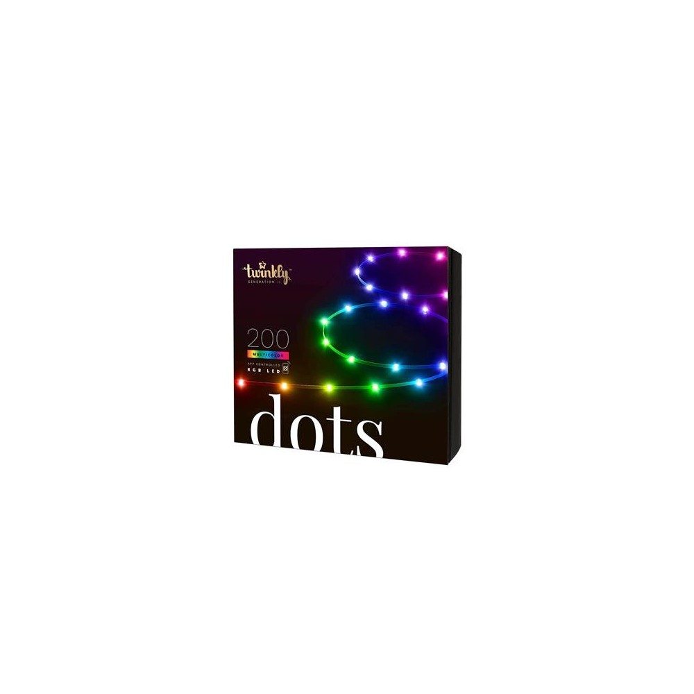 Twinkly Dots - 200L RGB, 10m , Transparent