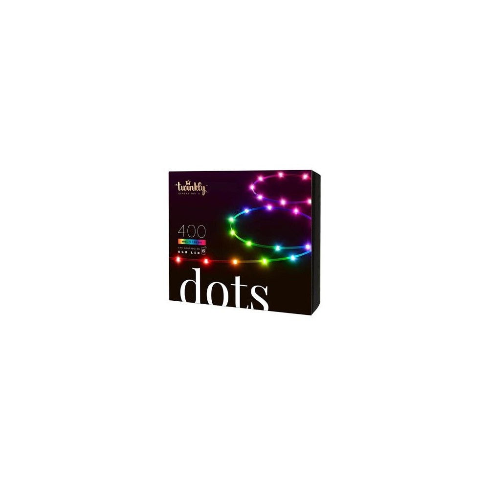 Twinkly Dots - 400L RGB, 20m, Transparent