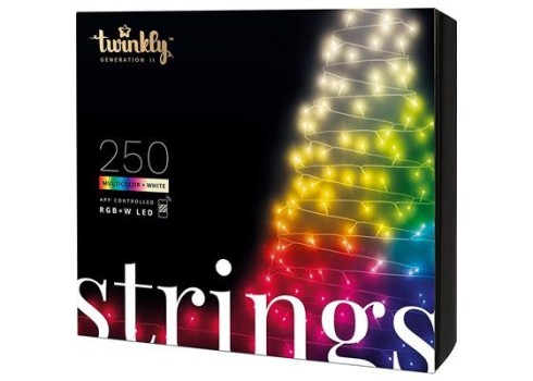 Twinkly jõulutuled Special 250LED-20m-must juhe-IP44