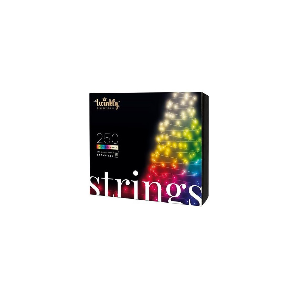 Twinkly jõulutuled Special 250LED-20m-must juhe-IP44