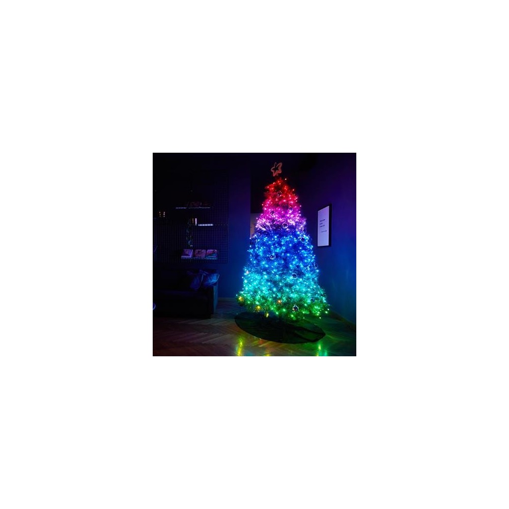 Twinkly jõulutuled 600LED-48m-must juhe-IP44