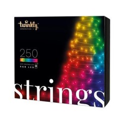 Twinkly jõulutuled 250LED-20m-must-roheline juhe-IP44