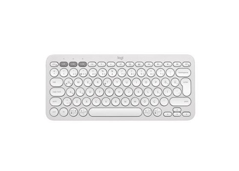 Klaviatuur Logitech Pebble Keyboard 2 SWE W, valge