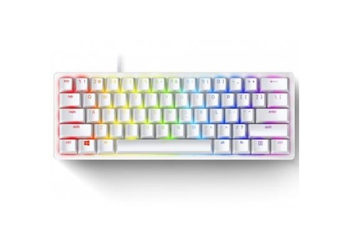 Klaviatuur Razer Huntsman Mini Mercury Ed. Red Switch SWE