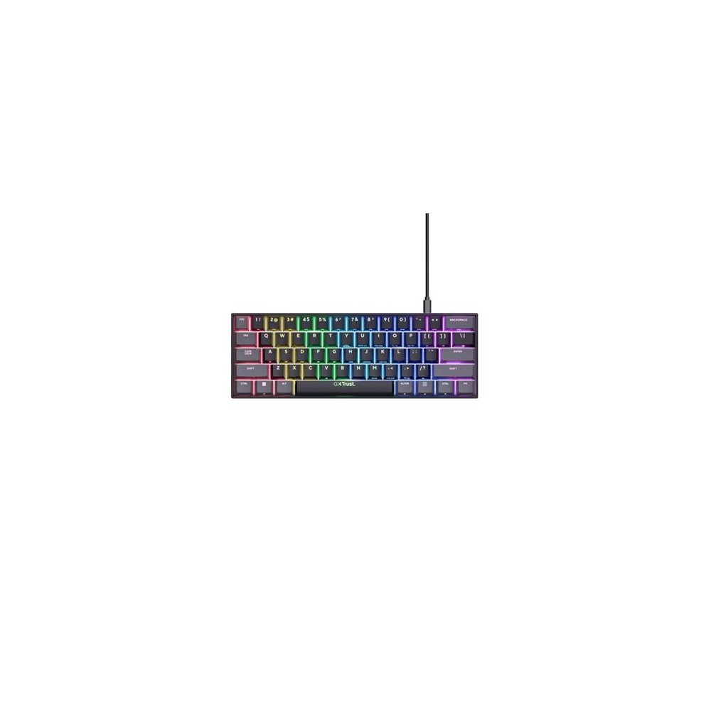 Klaviatuur Trust GXT 867 Acira 60% Mini TKL SWE