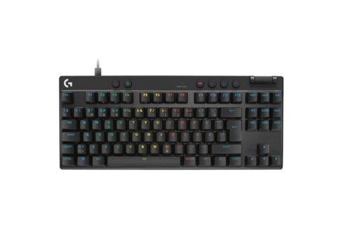 Klaviatuur Logitech Pro X TKL Rapid SWE, must