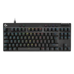 Klaviatuur Logitech Pro X TKL Rapid SWE, must